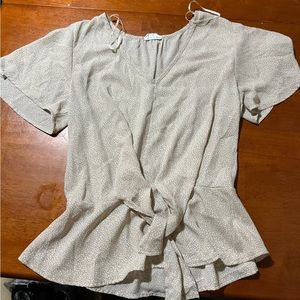 Sienna Sky. Size medium dress shirt. Super cute.